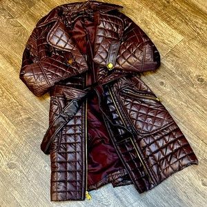 Via Spiga quilted 3/4 coat